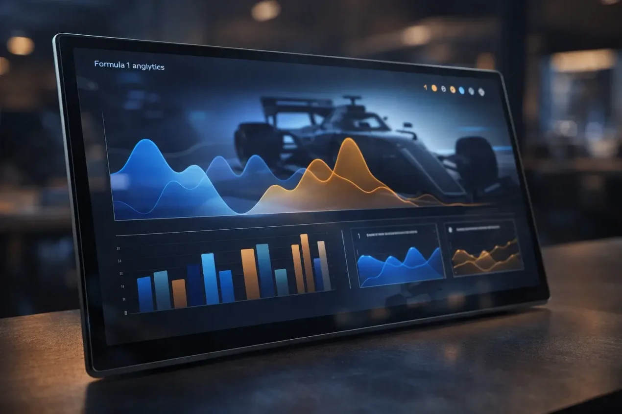 Professionelle Analyse von Formel 1 Wettquoten auf modernem Display